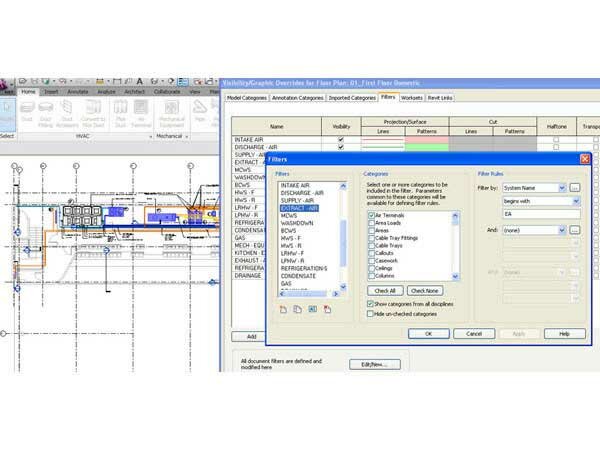 MEP Detail in REvit